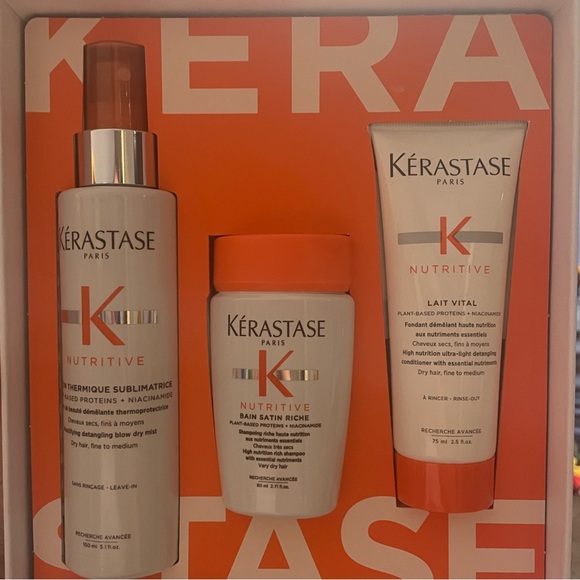 Kerastase nutritive fine to medium dry hair care set - Picture 2 of 8